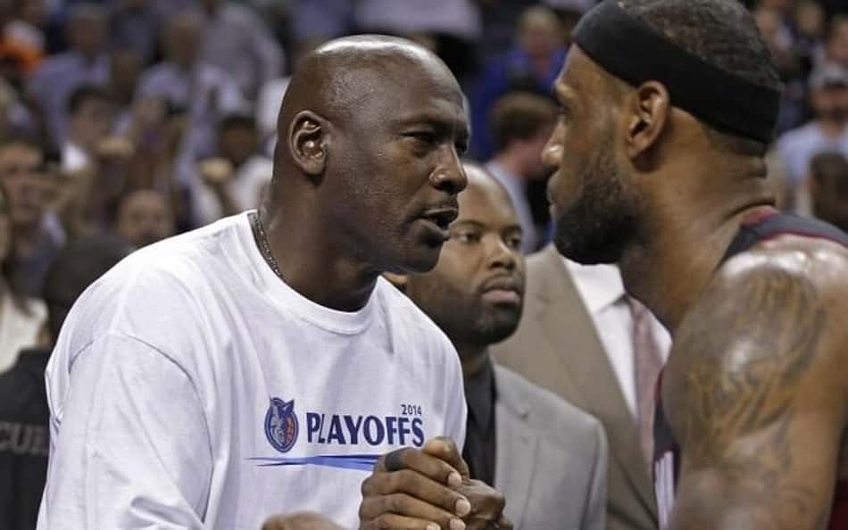 É preciso ter um lado entre LeBron James e Michael Jordan?