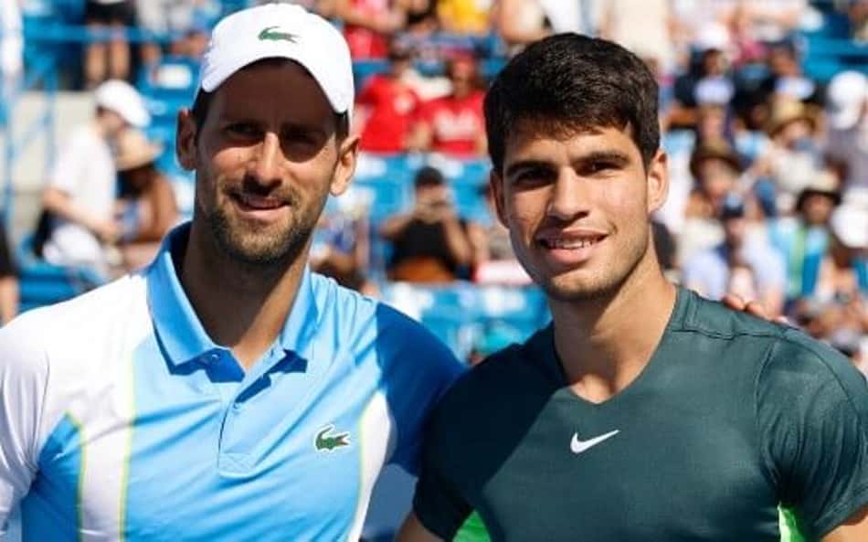 Batalha entre Djokovic x Alcaraz em Cincinnati bate recorde