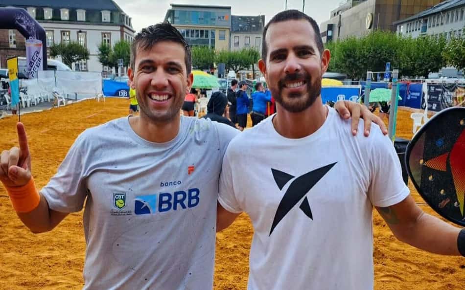 Allan Oliveira vai às quartas no Sand Series de Saarlouis e desafia dupla de Baran e Cappelletti