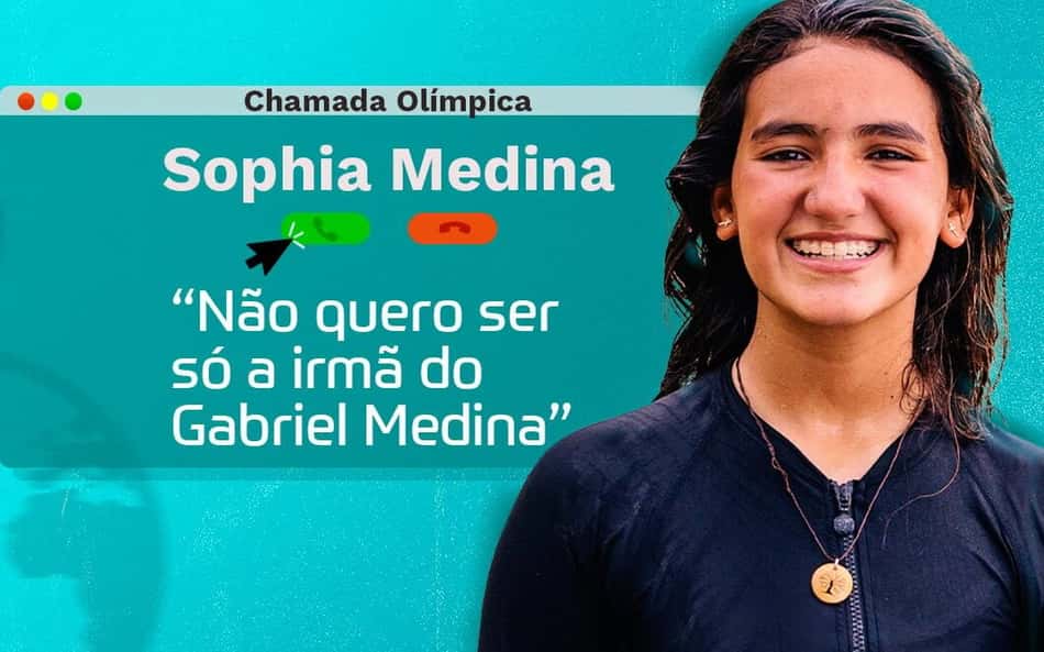 Chamada Olímpica #1: Sophia Medina comenta objetivos no surfe, aprendizados com o irmão e muito mais