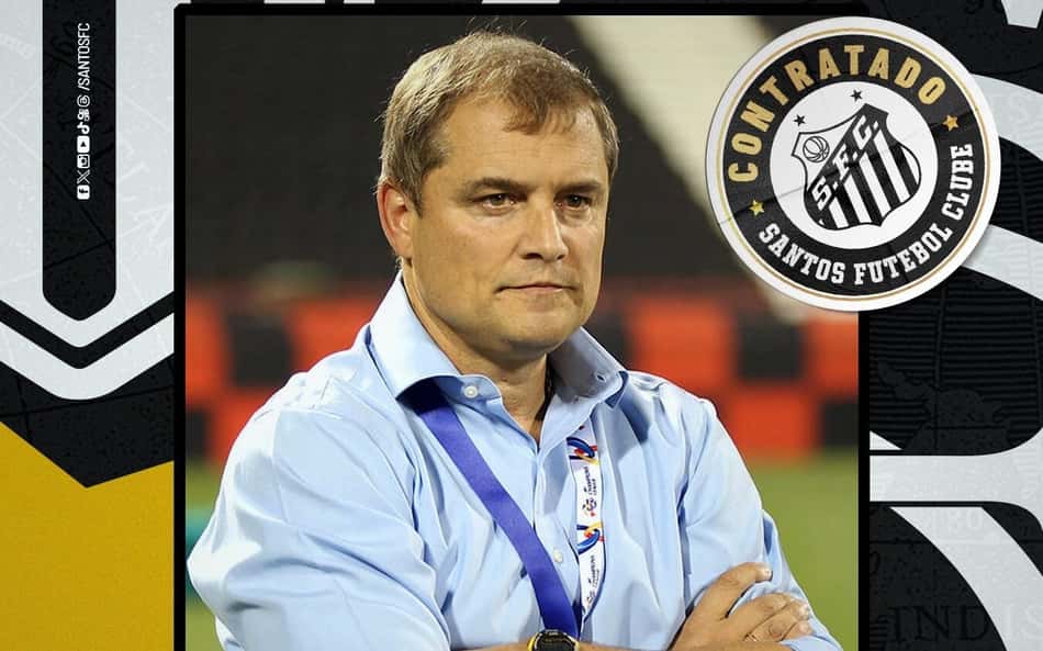 Santos anuncia contratação do técnico Diego Aguirre