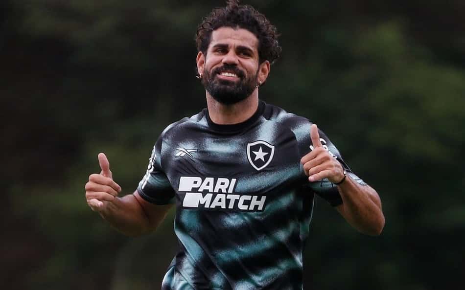 Diego Costa é apresentado oficialmente pelo Botafogo. Acompanhe em tempo real!