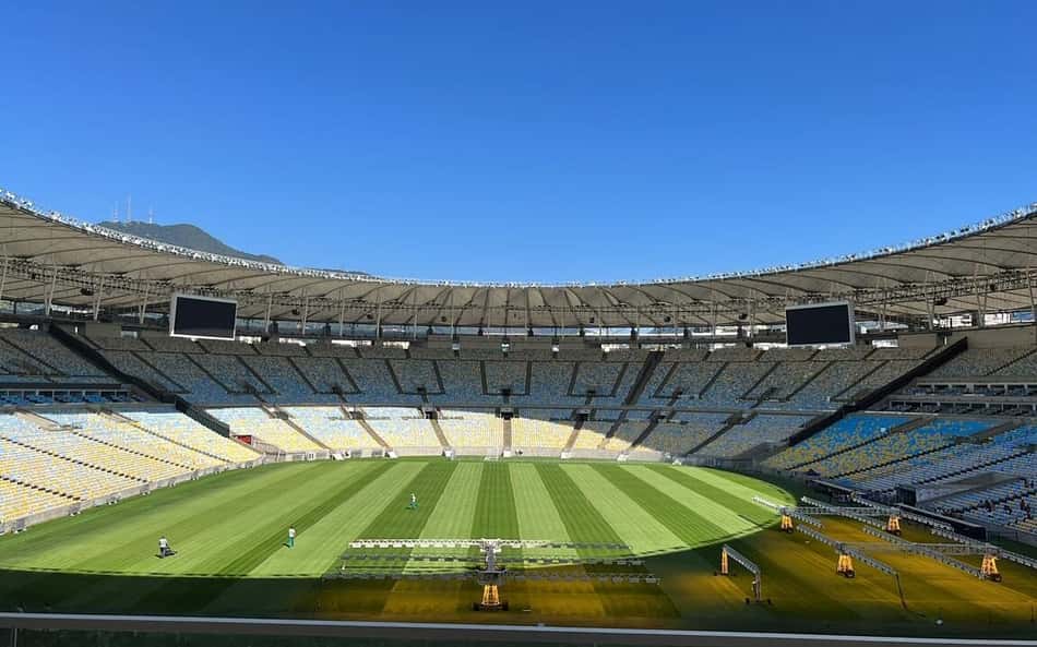 Quais são as opções de estádios disponíveis no estado do Rio e o aluguel de cada um?