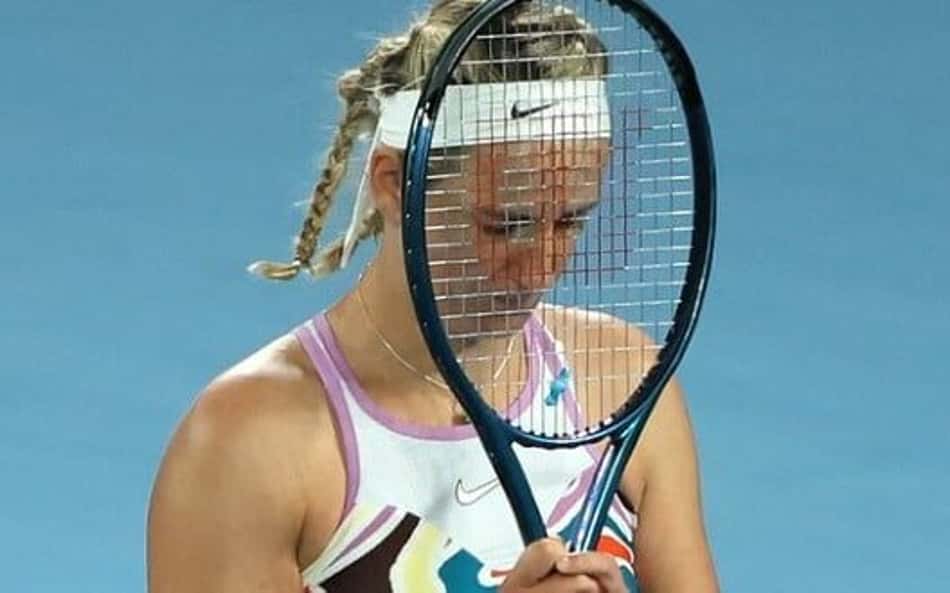 Azarenka: 'Tênis é o único esporte onde o atleta não sabe quando joga'