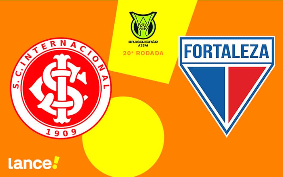 Internacional x Fortaleza: onde assistir ao vivo, horário e escalações do jogo pelo Brasileirão