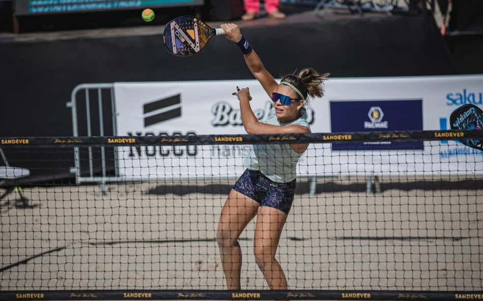 Julia Nogueira se prepara para o Sand Series de Saarlouis, na Alemanha