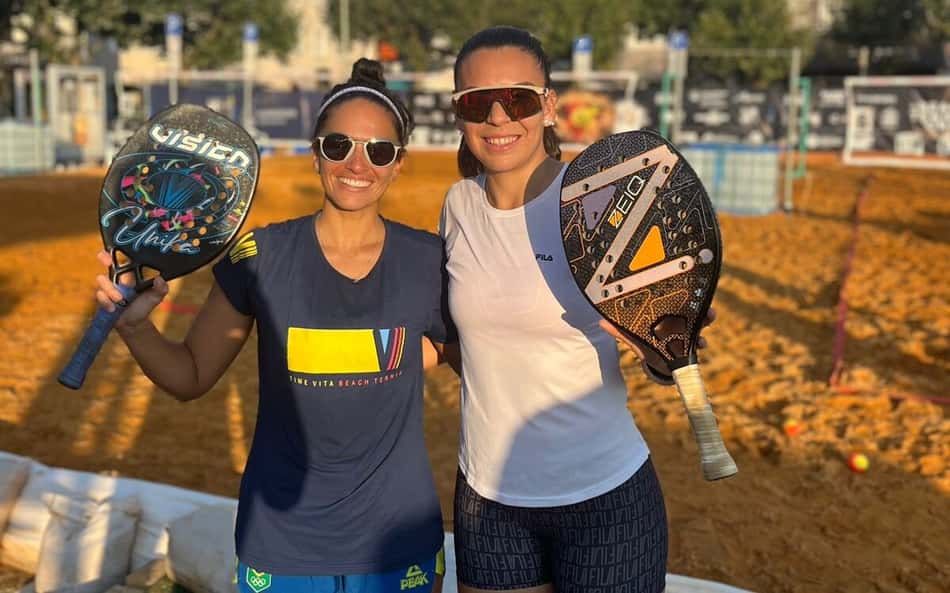 Júlia Nogueira vence rodada dupla e vai às quartas no Sand Series de Saarlouis