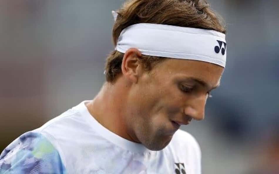 Atual vice-campeão, Ruud é eliminado por Zhang na 2ª rodada do US Open