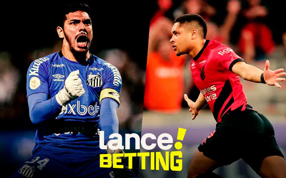 Lance! Betting tem odds turbinadas para Santos x Athletico-PR pelo Brasileirão
