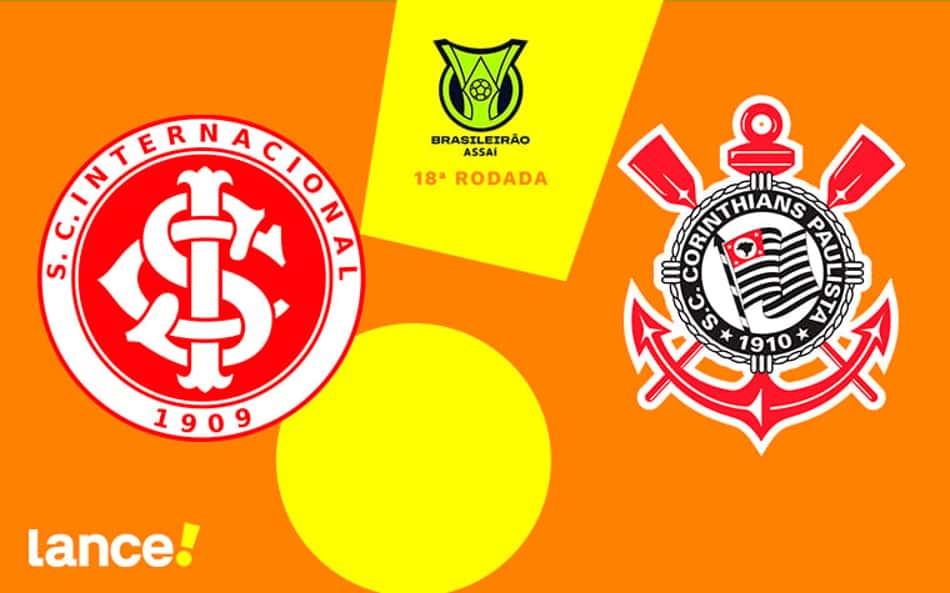 Internacional x Corinthians: onde assistir ao vivo, horário e escalações do jogo pelo Brasileirão