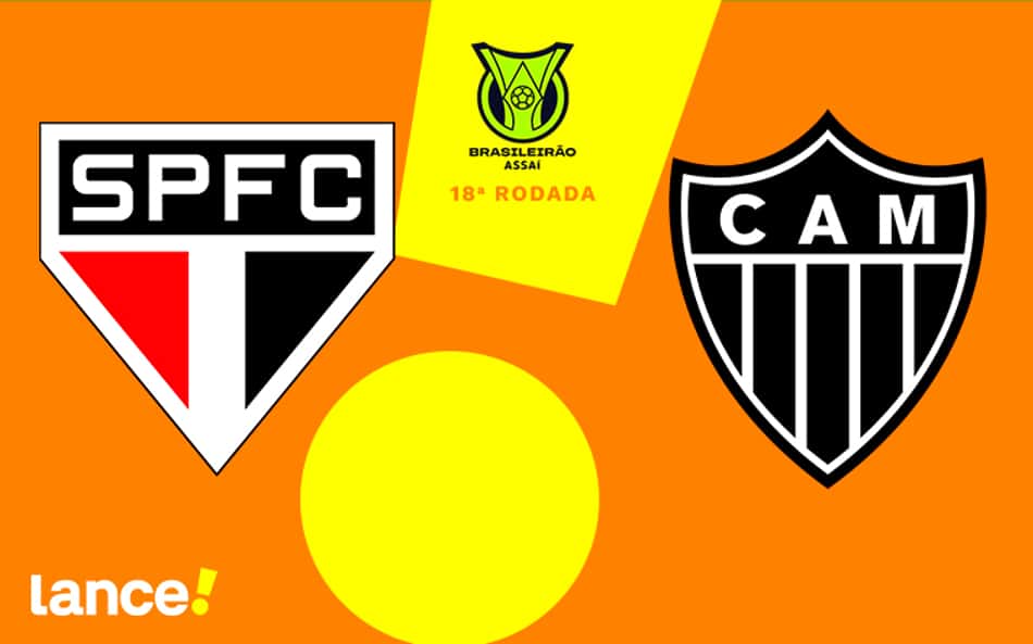 São Paulo x Atlético-MG: onde assistir ao vivo, horário e escalações do jogo pelo Brasileirão