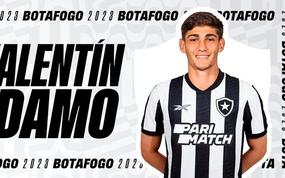 Valentín Adamo revela ansiedade por acerto com o Botafogo e garante estar pronto para responsabilidade no novo clube