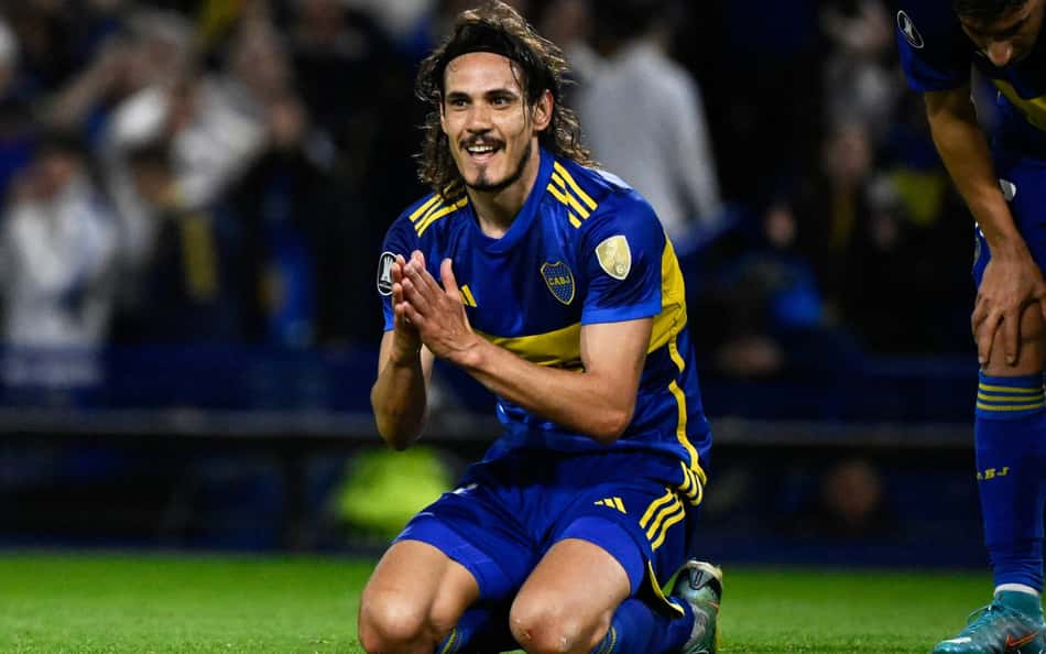 Cavani diz que Boca merecia a vitória e mira gol contra o Palmeiras na volta: 'Muita vontade'