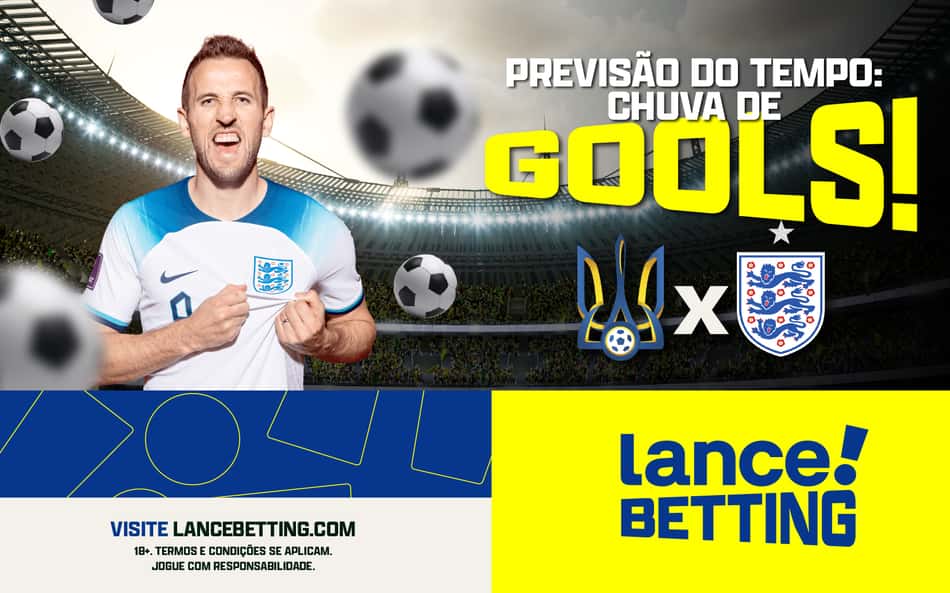 Matador! Aposte R$10 e ganhe R$20 se Kane balançar as redes da Ucrânia nas Eliminatórias