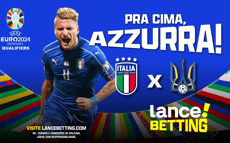 !ANDIAMO! Aposte R$10 e ganhe até R$70 com a Itália nas Eliminatórias