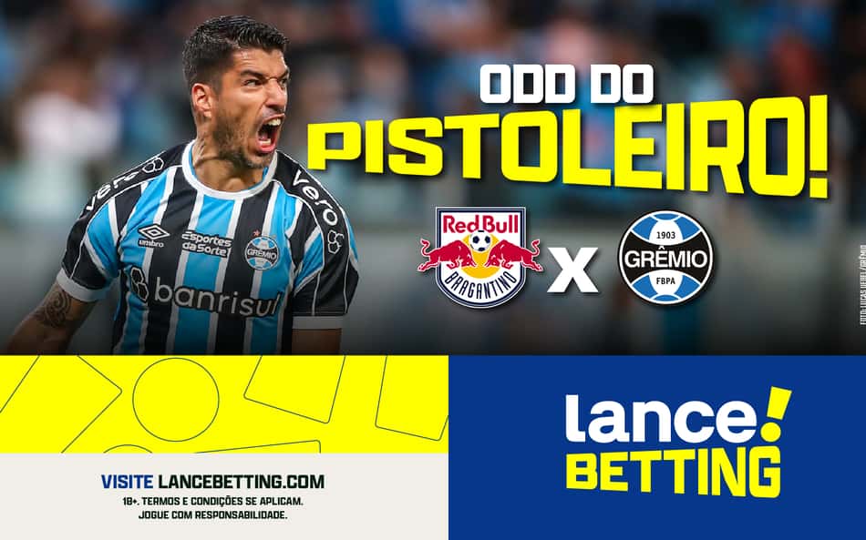 Craque Uruguaio! Aposte R$10 e ganhe mais de R$30 se Suárez estufar as redes do RB Bragantino