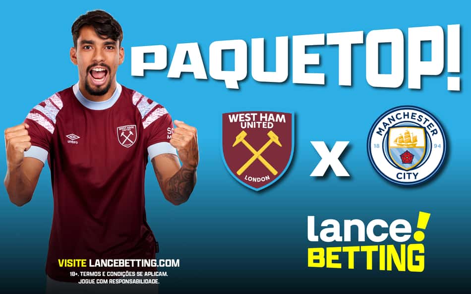 É o Brasa! Aposte R$10 e ganhe mais de R$65 com gol de Paquetá em West Ham x City!