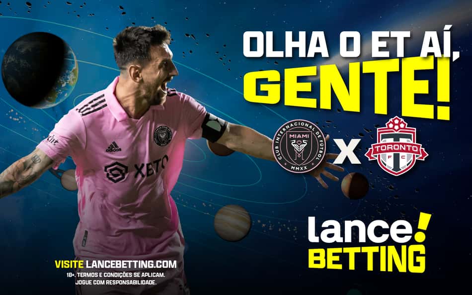 O ET tá ON! Aposte R$10 e ganhe mais de R$20 com Messi e Inter Miami