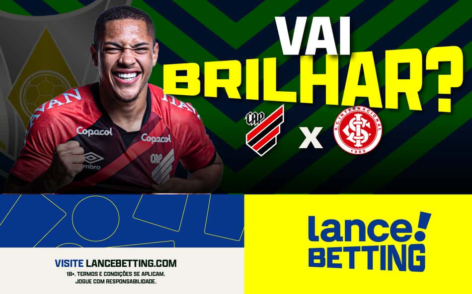 Joia! Aposte R$10 e ganhe R$29 se o Furacão vencer e Vitor Roque marcar
