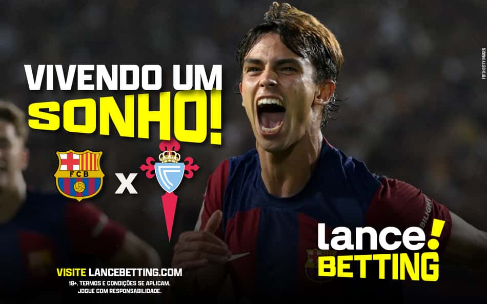 Fé no gajo! Aposte R$10 e ganhe mais de R$55 com João Félix no Barcelona!