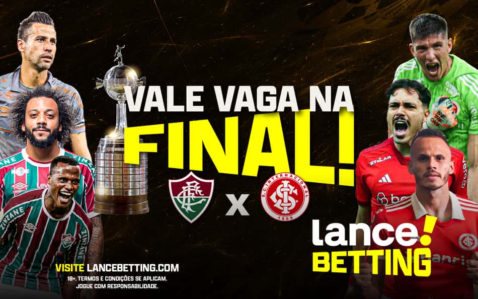 Duelo de gigantes! Aposte R$10 e ganhe mais de R$45 com o empate entre Fluminense e Internacional!