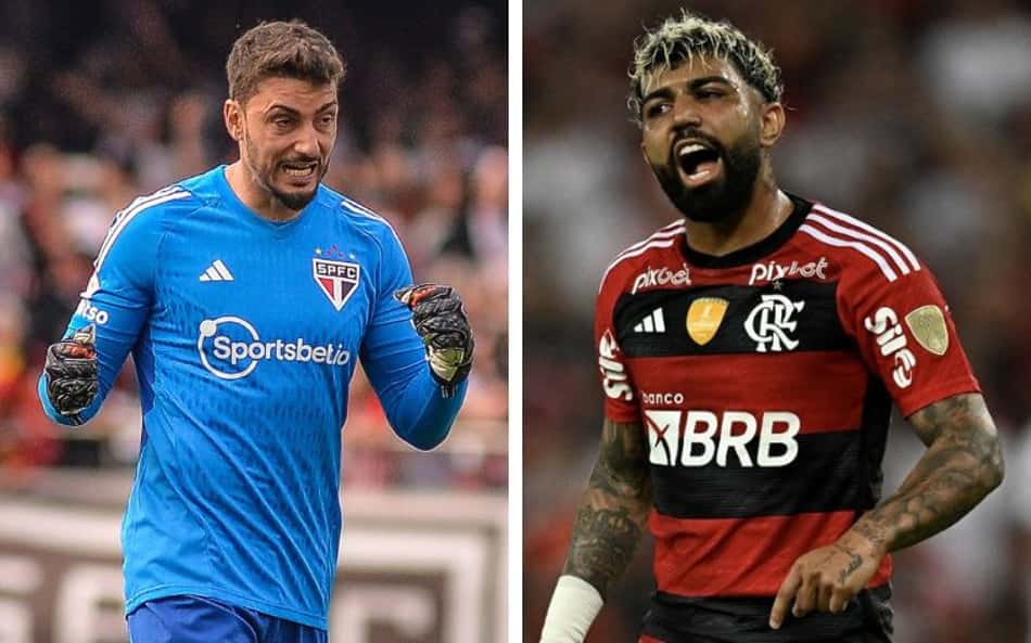 E se for para pênaltis? Veja quais são os pontos fortes e fracos de São Paulo e Flamengo