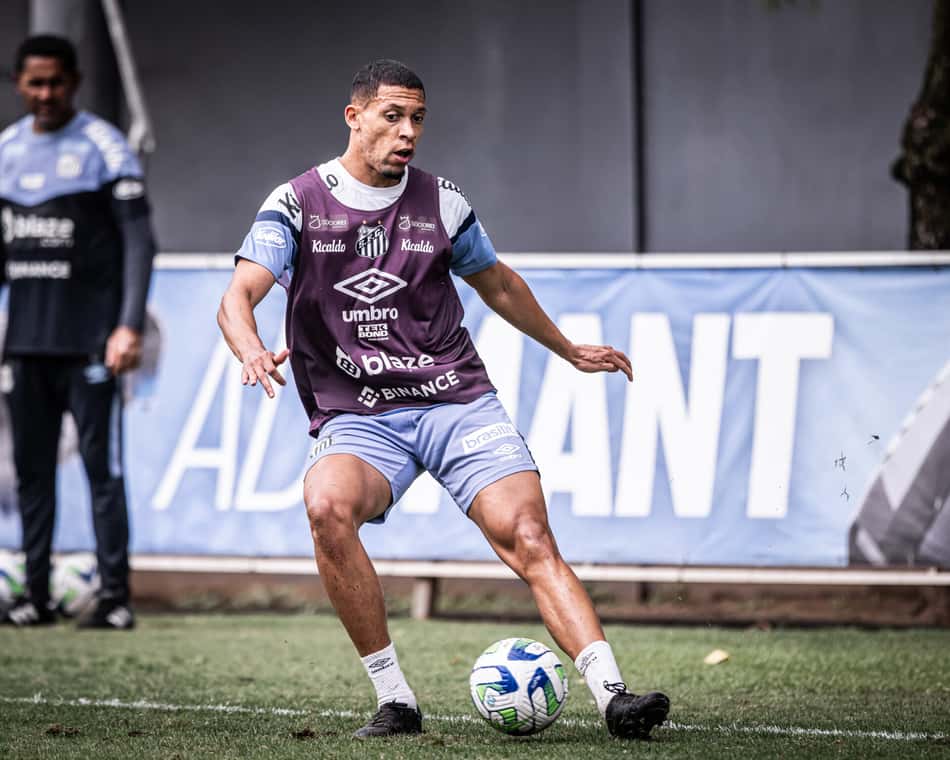 Alex Nascimento - Zagueiro titular do Santos