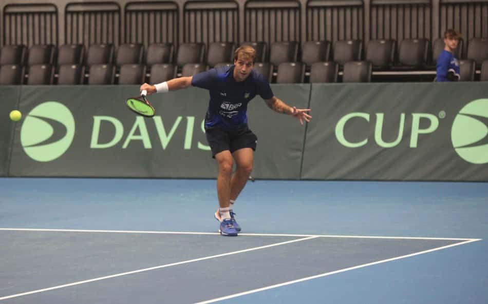 Thiago Wild e Felipe Meligeni confiantes para duelo contra a Dinamarca na Davis