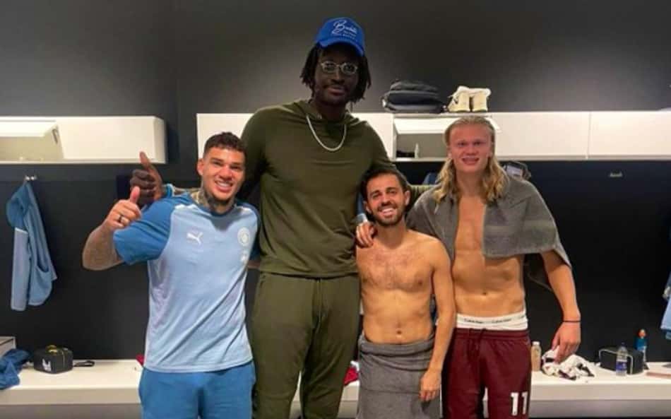 Quem é Mamadou N'Diaye, jogador de basquete de 2,29m que deixou Haaland pequeno em foto?