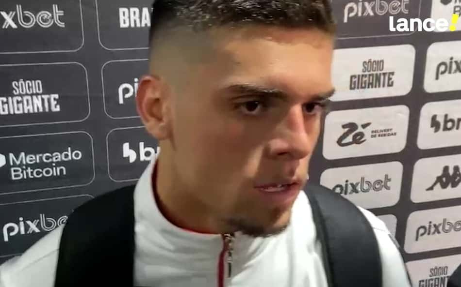 Gabriel Pec dedica gol do Vasco ao Gui: 'Amo muito ele'