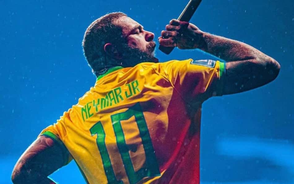 Homenageado por Post Malone, Neymar interage com rapper nas redes sociais