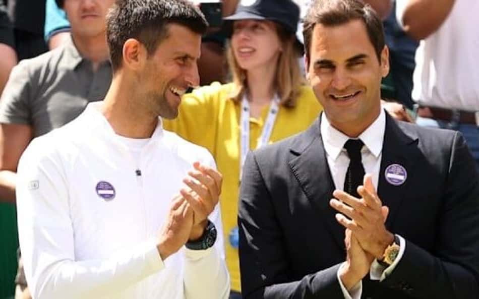 Djokovic conta o que aprendeu com Federer para sua carreira