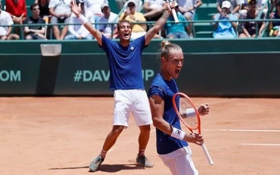 Matos e Meligeni viram batalha e classificam o Brasil na Copa Davis