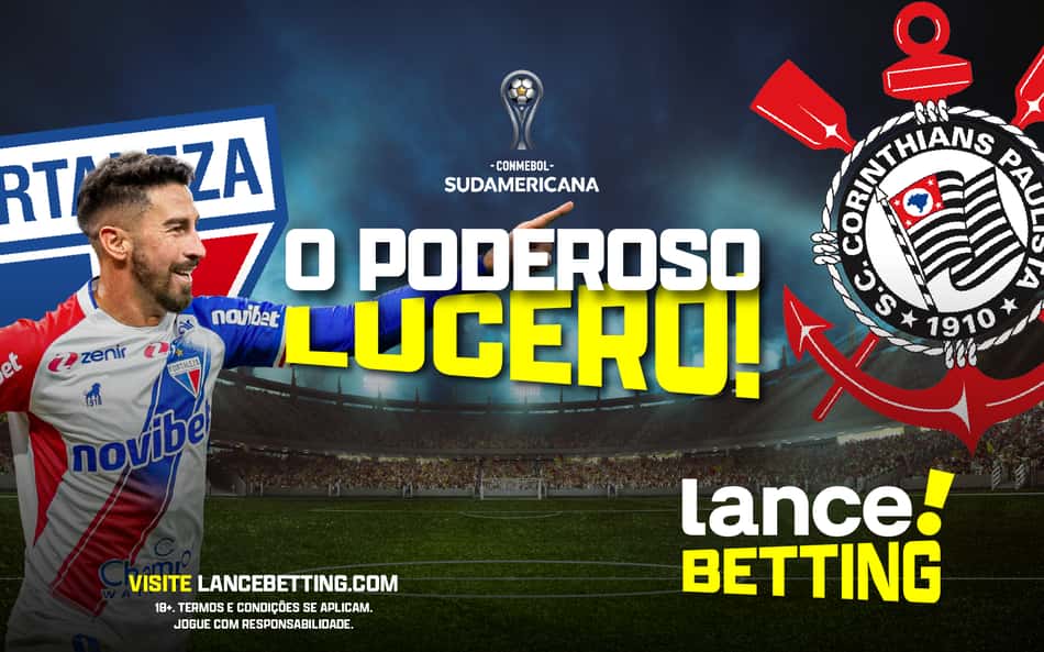 Faro de gol! Aposte R$50 e ganhe R$160 com Lucero e o Fortaleza na Sul-americana