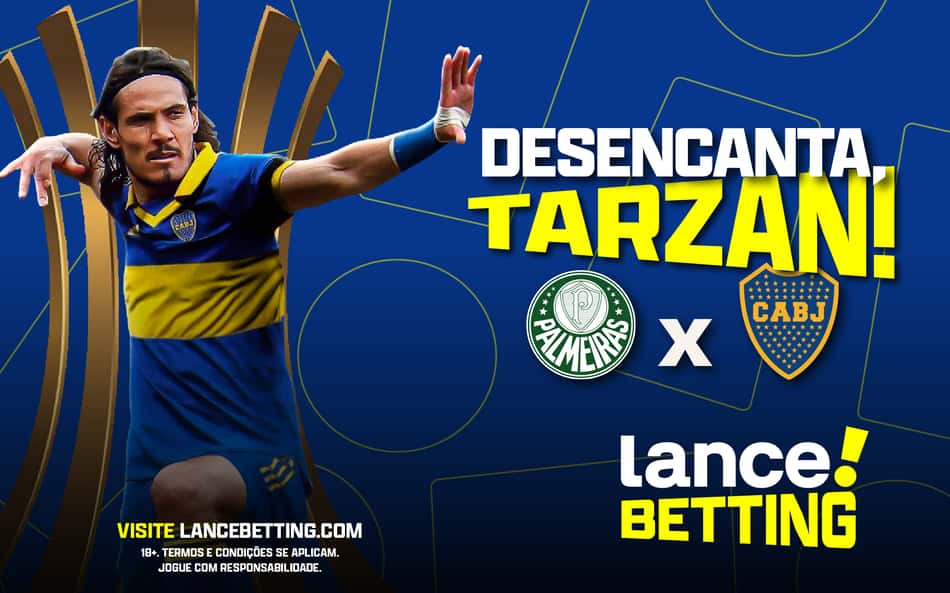 Fala dele! Aposte R$50 e ganhe mais de R$375 com Cavani e o Boca Juniors na Liberta!