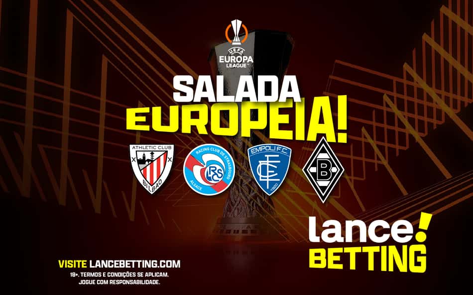 Sextou! Aposte R$50 e ganhe mais de R$835 com Bilbao, Strasbourg, Empoli e Monchengladbach