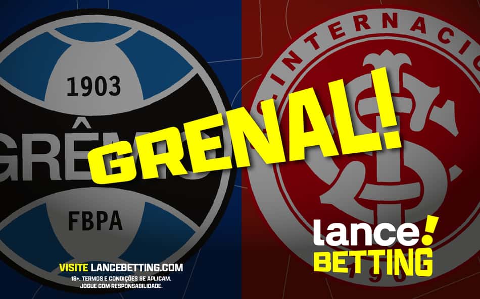 É Grenal! Aposte R$100 e ganhe R$1250 se o clássico gaúcho terminar empatado