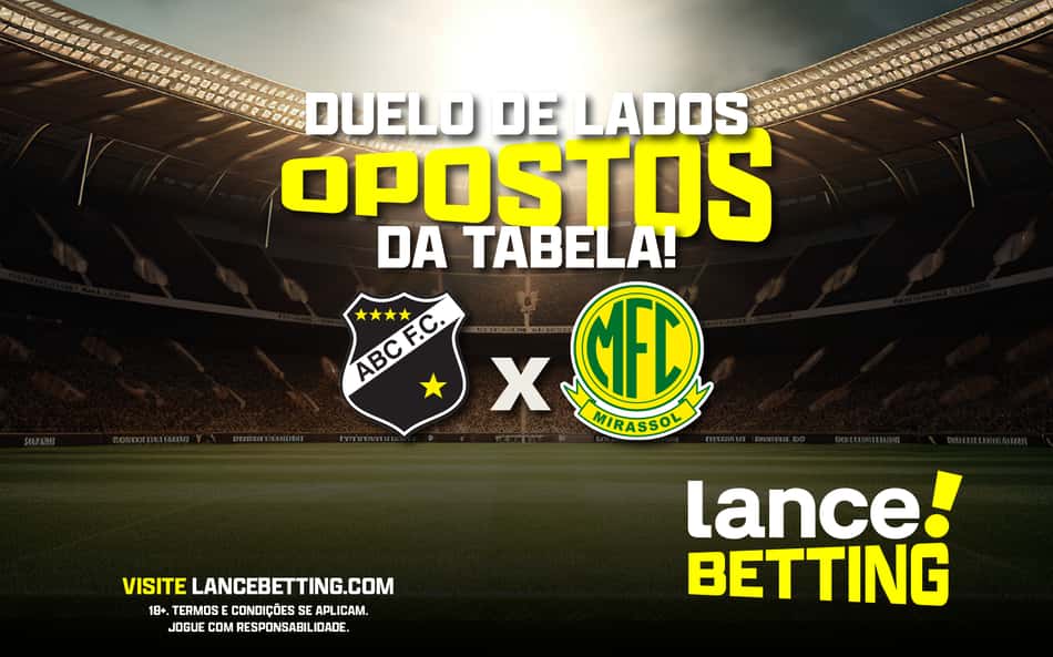 Terror do interior! Aposte R$100 e ganhe R$580 com o Mirassol contra o ABC