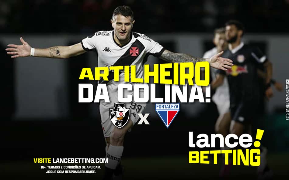 Para de fofoca! Aposte R$100 e ganhe mais de R$500 com Vegetti e o Vasco contra o Fortaleza