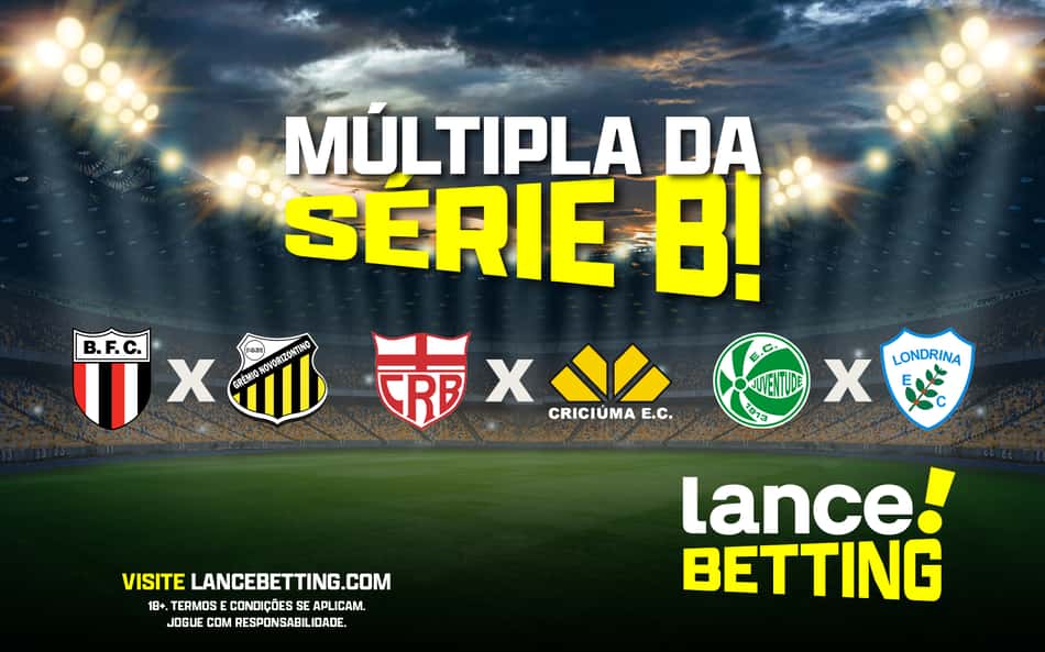 Reta final! Aposte R$100 e ganhe mais de R$970 com combinada da Série B
