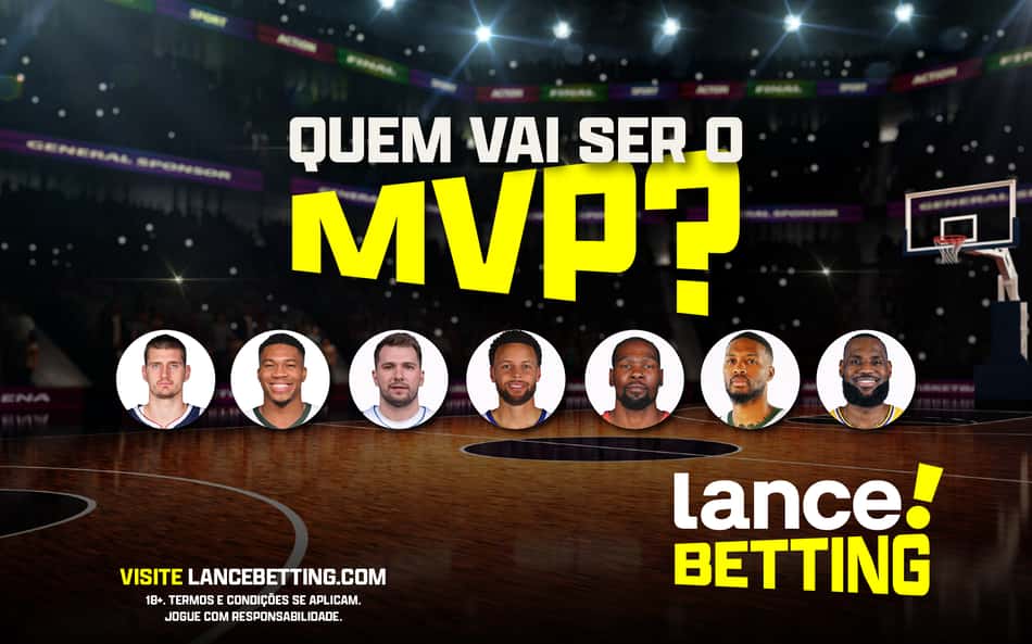O mais valioso! As odds para o prêmio de MVP da NBA chegaram na Lance! Betting