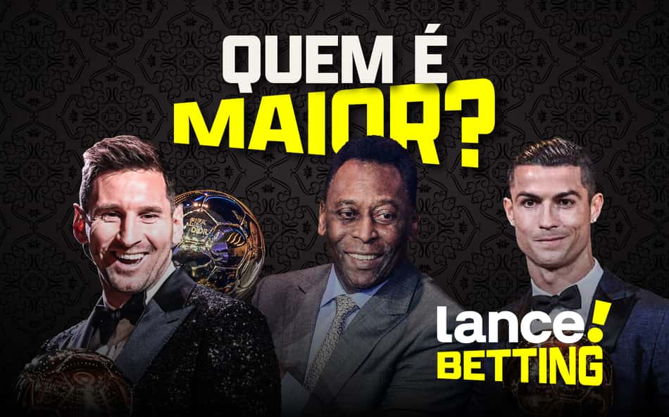 Quem é o maior da história: Pelé, Messi ou Cristiano Ronaldo?