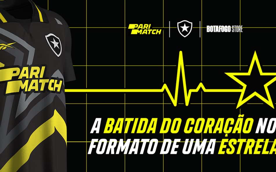 Botafogo lança novo quarto uniforme, que estreia na partida contra o Athletico-PR