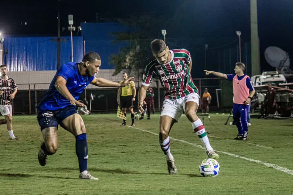 Fluminense X Cruzeiro - Semifinal da Copa do Brasil sub 20 - 01/10/2023