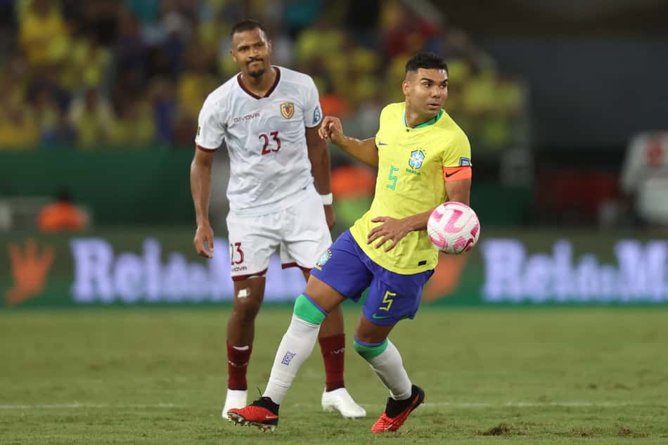 Casemiro - Brasil x Venezuela