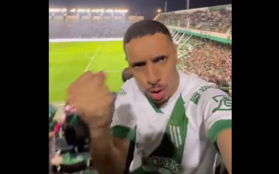 Torcedor brasileiro vai à loucura com vitória do Banfield em clássico na Argentina