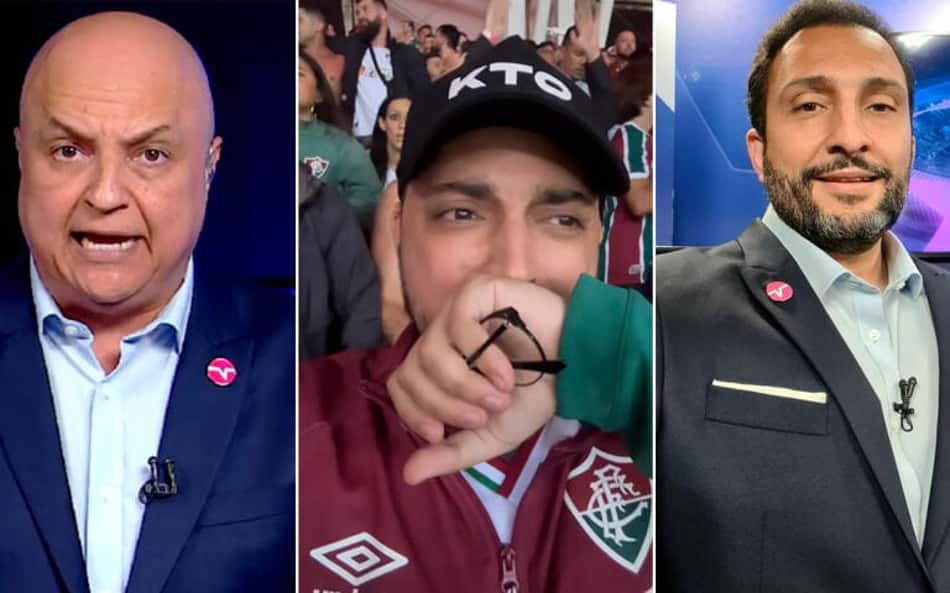 Magno Navarro chorou pelo Flu; veja o time de coração de 75 nomes do jornalismo esportivo