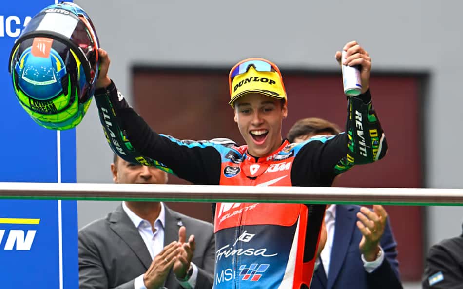 Brasil quebra jejum de 18 anos e volta a vencer na Moto 3 com Diogo Moreira