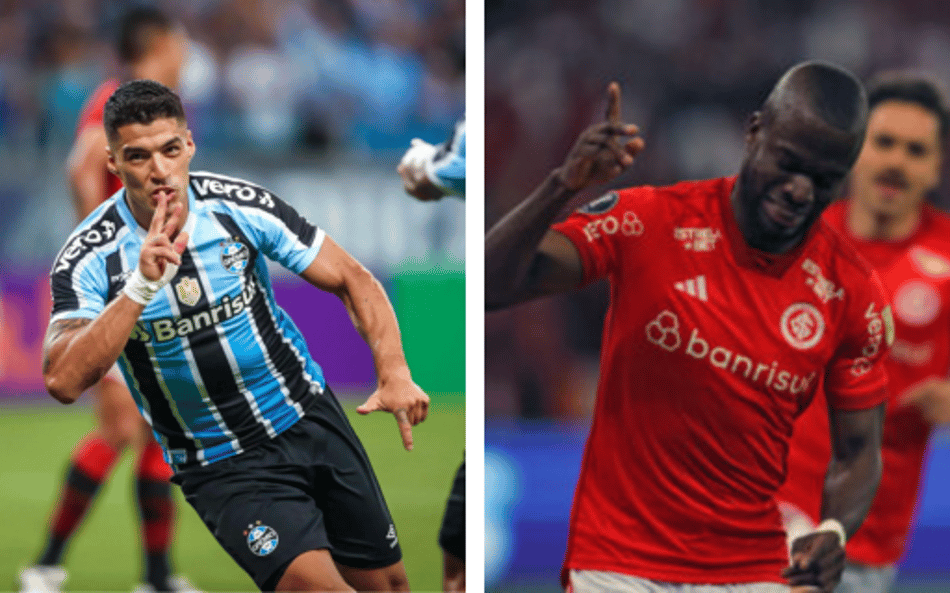 Artilheiros estrangeiros fazem duelo à parte no Gre-Nal