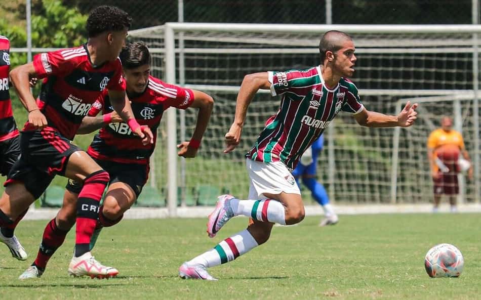 Fluminense leva a melhor sobre o Flamengo no sub-15 e no sub-17; veja resultados